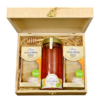 PACHET PACHETE CADOU CUTIE CADOU COSURI CADOU CRACIUN PASTE ANIVERSARE ONOMASTICA IDEI CADOURI ANUL NOU Miere de Salcâm Tei Polifloră Crudă BIO eco Fagure COLONIA honeycolonia.com evicom honey srl