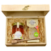 PACHET PACHETE CADOU CUTIE CADOU COSURI CADOU CRACIUN PASTE ANIVERSARE ONOMASTICA IDEI CADOURI ANUL NOU Miere de Salcâm Tei Polifloră Crudă BIO eco Fagure COLONIA honeycolonia.com evicom honey srl