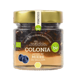 Afine în miere de salcâm BIO 250 g